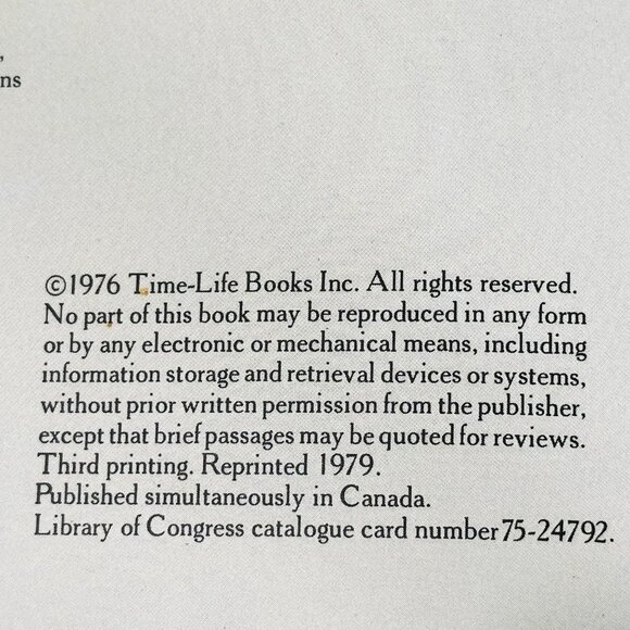 Time Life Books "The Loggers" The Old West Series Embossed Hardcover Book (1979) - Picture 9 of 11